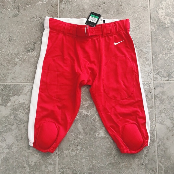 Nike Men’s Football Pants Red White Size XL NWT - Picture 2 of 6